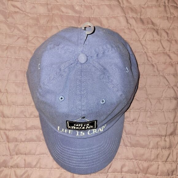 Out of chocolate Life is Crap ball cap. ^ - Picture 6 of 7